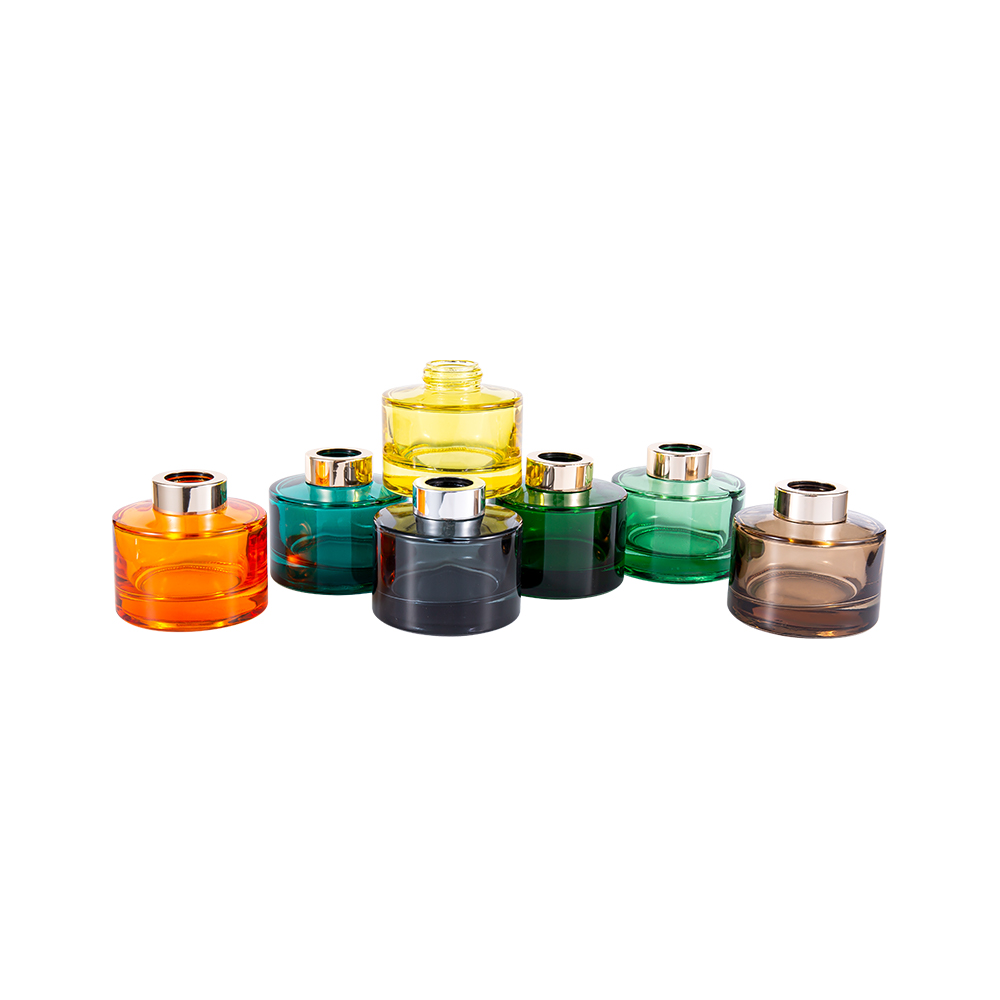 100ML Color Coated Diffuser Bote na May 28mm Malaking UV Aluminum Cap