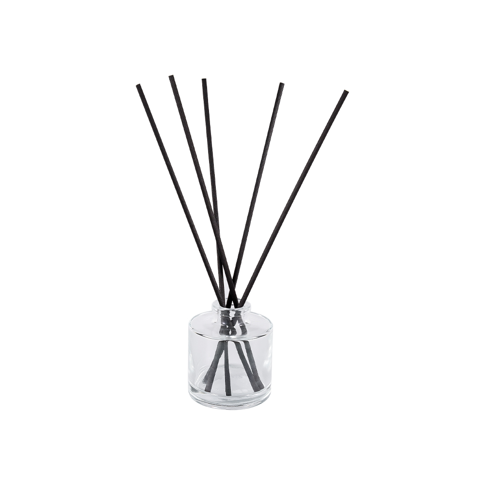 HJ-RX2108 Cylindrical Glass Aromatherapy Bottle Fiber Sticker