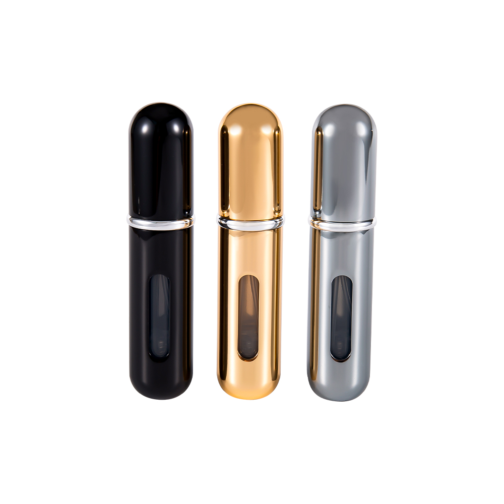 5ML Round Bottom Refill Perfume Bottle Aluminum Nako-customize na Kulay at Logo