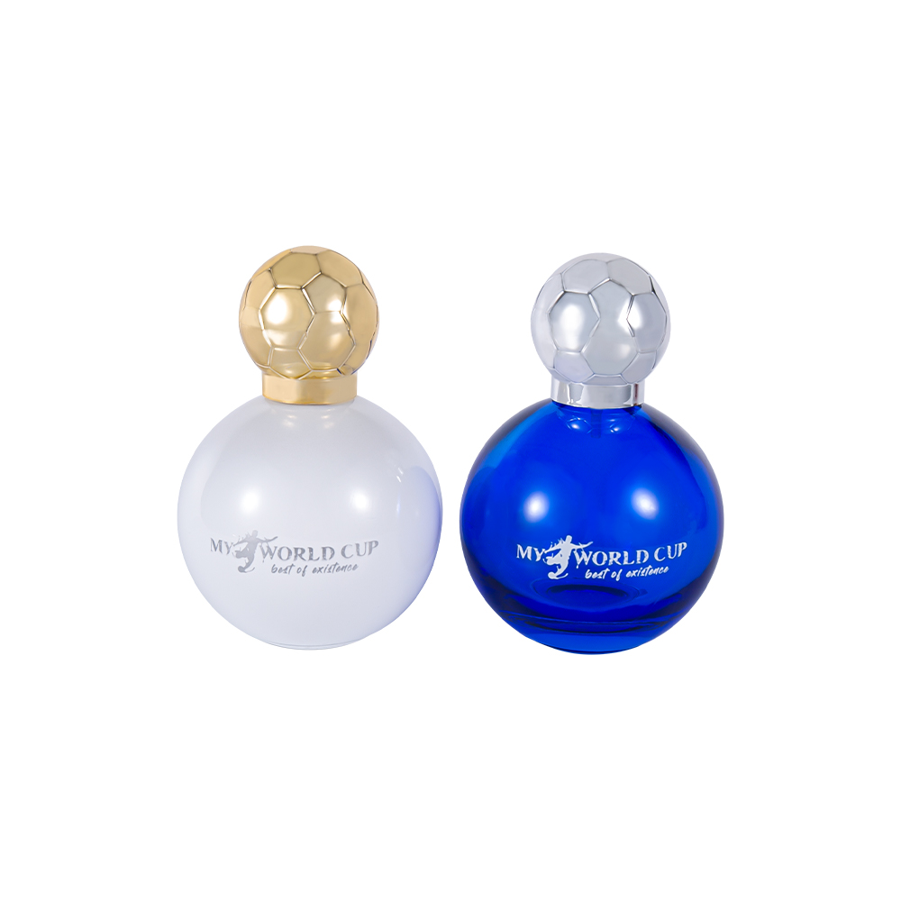 KY337-WJ2530 50ML Football Glass Perfume Bottle na May Football Cap