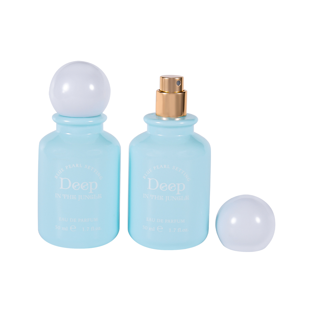GC4818-WJ2537 50ML Macaron Color Perfume Bottle na May Spherical Perfume Cap