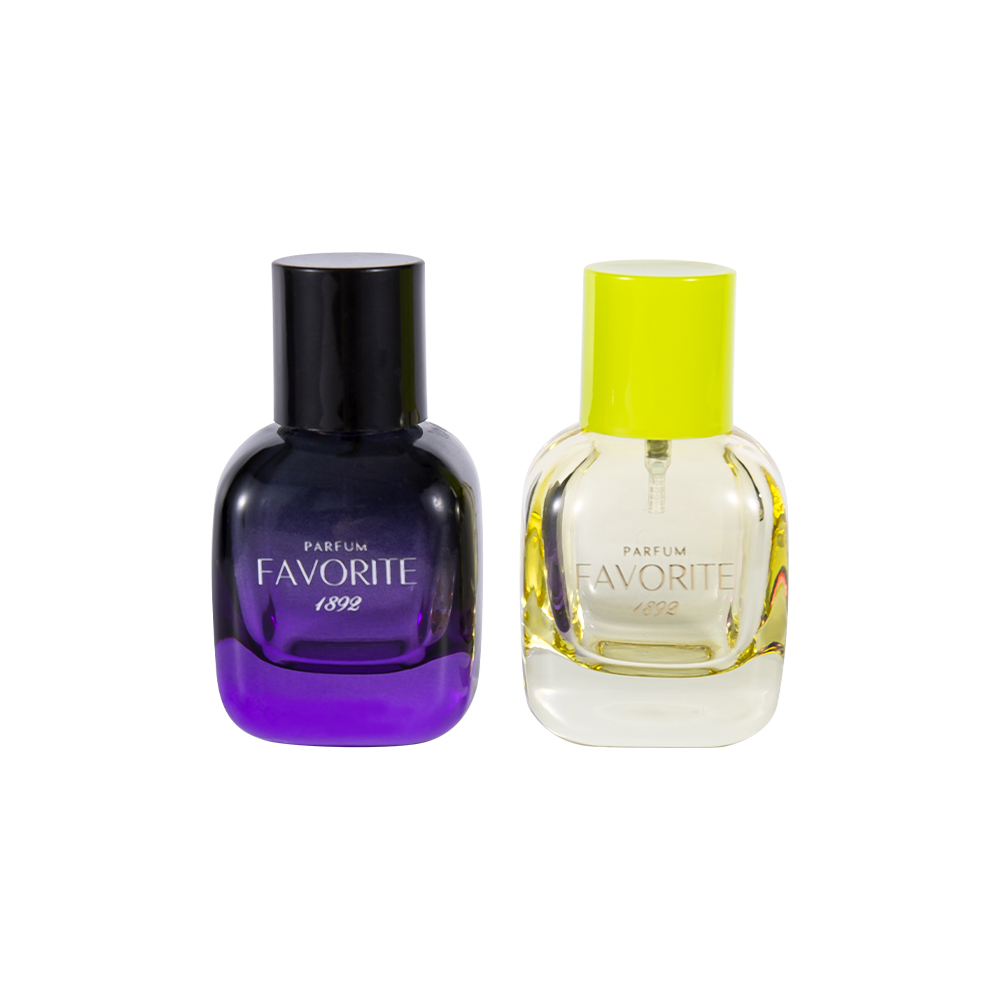 GC4868-WJ2445 30ML Dekorasyon na Glass Perfume Bottle na may PP Cap, Multi-Capacity Series