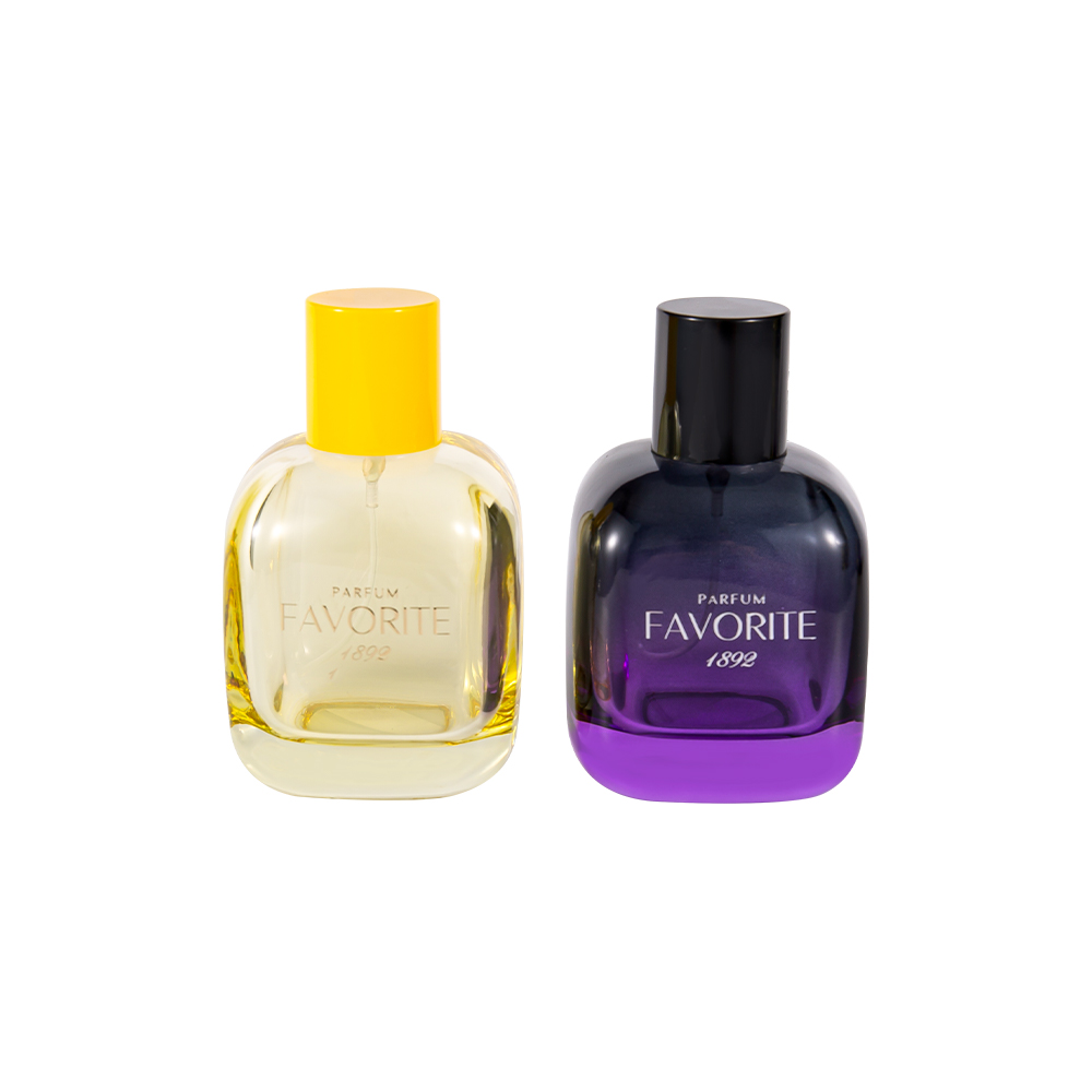 GC4870-WJ2531 100ML Dekorasyon na Glass Perfume Bottle na may PP Cap, Multi-Capacity Series