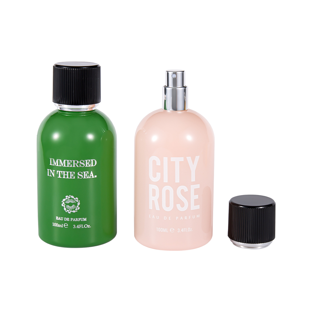 GC4463-WJ2361 100ML Brand New Pandekorasyon na Glass Perfume Bottle na May Black Perfume Cap